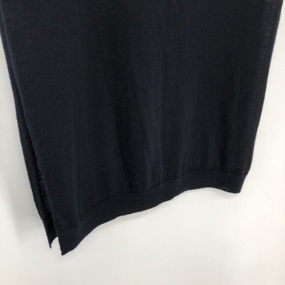 3.1 Phillip Lim Merino & Cashmere Blend Black Sleeveless Tunic size S *flaw* - Picture 7 of 15